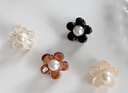 向晚發(fā)夾4個(gè)發(fā)卡花朵小抓夾女時(shí)尚百搭公主頭發(fā)夾碎發(fā)劉海夾發(fā)夾發(fā)飾 曬單實(shí)拍圖