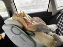 Prigel舒安pro新生嬰幼兒寶寶兒童安全座椅可坐可躺車(chē)載汽車(chē)用0-6-12歲 舒安pro 奶油青提(不窩脖設計+單手旋轉+175°大躺角) 曬單實(shí)拍圖