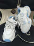 白藍蝴蝶老爹鞋女童2026爆款時(shí)尚百搭輕便學(xué)生休閑鞋兒童運動(dòng)鞋潮 白藍 33 曬單實(shí)拍圖