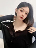 圣蘭馨海洋之心項(xiàng)鏈女鉑金鎖骨鏈心形吊墜生日520禮物送女友老婆紀(jì)念日 【免費(fèi)刻字】輕奢款藍(lán)鋯項(xiàng)鏈+證 曬單實(shí)拍圖