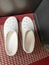 CROCS卡駱馳經(jīng)典隨心蹬洞洞鞋|211139 白色-100 43(270mm) 曬單實(shí)拍圖