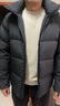 高梵【田栩寧同款】黑金鵝絨服機能5.0五格2025男士羽絨服黑色5.0 2XL 曬單實(shí)拍圖