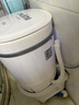 VCJ洗衣機半全自動(dòng)迷你洗衣機小型洗脫一體小型家用母嬰內衣褲洗襪子神器兒童單身人宿舍出租房 新4.5KG【立體水洗去污*定時(shí)降噪快洗】珍珠白 曬單實(shí)拍圖