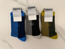 蕉內氮氣505Dry襪子男士棉感7A抗菌防臭透氣拼色輕運動(dòng)秋冬中筒3雙 曬單實(shí)拍圖