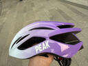 匹克（PEAK）自行車(chē)騎行頭盔自行車(chē)頭盔男女山地車(chē)公路車(chē)頭盔騎行一體成型頭盔 漸變紫|一體成型+輕量透氣 L碼（頭圍58-61cm） 曬單實(shí)拍圖