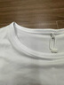 美洋（MEIYANG）小舒服T恤 全棉密織圓領(lǐng)正肩基礎百搭長(cháng)袖上衣休閑新款長(cháng)袖T恤女 米白色 M 曬單實(shí)拍圖