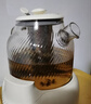 北歐沃朗養生壺0膠水全玻璃恒溫壺電陶爐辦公室煮茶壺1.2L家用花茶壺燉煮壺一體電熱水壺-標準款 曬單實(shí)拍圖