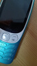 諾基亞（NOKIA）3210 4G 移動(dòng)聯(lián)通電信廣電全網(wǎng)通 2.4英寸雙卡雙待 直板按鍵學(xué)生功能機備用手機 藍色 曬單實(shí)拍圖