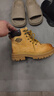 Dickies男士馬丁靴時(shí)尚百搭帥氣英倫風(fēng)休閑靴子工裝靴 土黃 37  曬單實(shí)拍圖