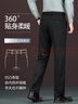 HLA海瀾之家休閑褲男輕商務(wù)加絨加厚保暖褲子男冬季新年 曬單實(shí)拍圖
