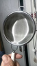 茶漏茶濾雙層細密不銹鋼茶隔泡茶過(guò)濾器茶葉渣過(guò)濾網(wǎng)茶濾器 白色茶漏7（大） 曬單實(shí)拍圖