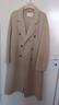 TEASEL 及適「阿拉善絨章」DU家小駱駝絨高克重101801雙面呢大衣外套 白駝色 S （72小時(shí)內發(fā)貨） 曬單實(shí)拍圖