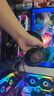 極度未知（HYPERX）颶風(fēng)2/颶風(fēng)3頭戴式有線(xiàn)游戲耳機原金士頓 FPS吃雞CSGO電腦手機Switch、PS5電競耳機被動(dòng)降噪耳麥 Cloud Flight 2黑色丨RGB燈效 曬單實(shí)拍圖