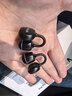 虹覓HOLME Clip Pro耳夾式耳機開(kāi)放式新款2025音質(zhì)好不漏音運動(dòng)跑步一拖二藍牙6.0中高端耳麥藍牙耳機 虹覓黑 音質(zhì)，超強 曬單實(shí)拍圖