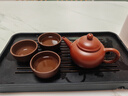 林李間潮州朱泥手拉壺純手工紫砂壺小容量沖罐泡茶壺入門(mén)級功夫茶具迷你 朱泥水平壺130毫升左右 曬單實(shí)拍圖