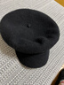 玖慕（JIUMU）純羊毛八角帽秋冬季保暖貝雷帽畫(huà)家帽日系南瓜帽報童帽鴨舌帽子女 曬單實(shí)拍圖