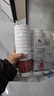 得力（deli）280ml一次性紙杯 杯子/水杯 防滑三層加厚波紋 紅色 50只裝 曬單實(shí)拍圖
