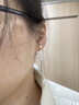 曉色復古金銀撞色愛(ài)心魚(yú)尾耳釘女新款高級設計氣質(zhì)時(shí)尚百搭耳環(huán)耳飾品 E4249魚(yú)尾愛(ài)心耳釘 曬單實(shí)拍圖
