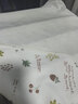 愛(ài)貝迪拉（AIBEDILA）隔尿墊嬰兒抑菌可洗純棉透氣防漏隔尿床單護理墊姨媽墊小鹿80*100 曬單實(shí)拍圖