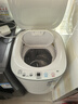 長(cháng)虹【殺菌率99.9%】嬰兒洗衣機洗烘一體小型迷你兒童寶寶專(zhuān)用全自動(dòng)波輪洗衣機洗脫一體高溫煮洗 3.5KG白【除菌99%+高溫煮洗 】+終生維修 波輪 曬單實(shí)拍圖