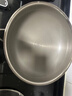康巴赫炒鍋有鈦不粘鍋第七代炒菜鍋0氟蜂窩鍋32cm電磁爐燃氣灶通用 曬單實(shí)拍圖