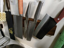 三本盛磁性刀架免打孔磁吸掛壁刀架廚房菜刀架大吸力刀具掛架置物架 磁性?huà)毂诘都堋?0CM加寬】 曬單實(shí)拍圖