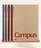 國譽(yù)(KOKUYO)B5筆記本子Campus無(wú)線(xiàn)裝訂本牛皮紙系列 8mm點(diǎn)線(xiàn)26行 60張4本顏色隨機 WCN-CNB1615 曬單實(shí)拍圖