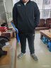李寧衛衣衛褲運動(dòng)套裝男春秋開(kāi)衫外套運動(dòng)褲跑步健身運動(dòng)服寬松兩件套 曬單實(shí)拍圖