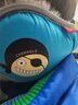 澄湖螺 兒童耳套保暖耳罩冬季可愛(ài)卡通海盜耳包可折疊護耳捂兒童耳暖 藍色海盜 曬單實(shí)拍圖