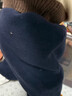 愛(ài)貝迪拉兒童褲子秋冬加厚衛褲男童長(cháng)褲秋裝寶寶童裝休閑褲雙面絨 藍100碼 曬單實(shí)拍圖
