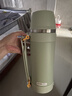 九陽(yáng)（Joyoung）保溫壺316L不銹鋼大容量保溫瓶保溫水壺戶(hù)外旅行壺2L-WR566(綠) 曬單實(shí)拍圖