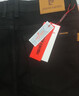 皮爾卡丹（pierre cardin）牛仔褲男秋冬季厚款寬松直筒彈力休閑褲子大碼男裝 黑色 34 曬單實(shí)拍圖