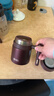 茶馬仕保溫杯紫砂內膽泡茶杯帶把手男士水杯高檔商務(wù)禮品杯子可團購定制 曬單實(shí)拍圖