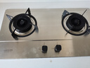 前鋒（CHIFFO）燃氣灶 5.0kW多腔驅動(dòng)多段控火 寬域火力調節意外熄火保護自適應開(kāi)孔雙眼家用節能JZT-ZD215-X 曬單實(shí)拍圖