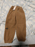巴拉巴拉童裝男童褲子秋冬女童中大童加絨休閑褲兒童長(cháng)褲 曬單實(shí)拍圖