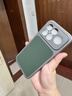 羽唐適用于小米REDMI K90 Pro Max手機殼高端立體素皮硬殼新款皮質(zhì)紅米k90promax新款高級商務(wù)荔枝紋 紅米k90promax【荔枝紋-軍綠 】 曬單實(shí)拍圖