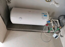 海爾（Haier）海爾出品儲水式電熱水器50升60升纖細機身全隱藏式線(xiàn)控電熱水器一級能效以舊換新 60L 2200W 隱藏式丨線(xiàn)控后出水 曬單實(shí)拍圖