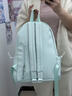 立意高顏值ins風(fēng)書(shū)包初高中生女大容量痛包雙肩包少女小學(xué)生輕便背包 薄荷綠（帶可愛(ài)星星掛件）不帶透明層內飾品 曬單實(shí)拍圖