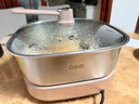 蘇泊爾（SUPOR）0涂層不銹鋼IH電火鍋 電煮鍋 火鍋專(zhuān)用鍋 家用多功能電熱鍋 6L分體涮肉鍋電磁爐 C22-IC820 曬單實(shí)拍圖