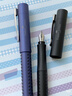 輝柏嘉（Faber-castell）靈思系列鋼筆簽字筆男女式鋼筆點(diǎn)陣墨水筆禮盒裝 紫藍色F尖 曬單實(shí)拍圖