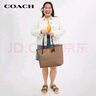 蔻馳（COACH）【品牌直供】女士CITY33大號托特包單肩包CV976新年禮物 曬單實(shí)拍圖