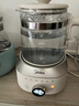 美的（Midea）全玻璃恒溫水壺恒溫壺嬰兒沖奶燒水壺電熱水壺養生壺1.5L TN15B01 曬單實(shí)拍圖