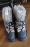 達芙妮厚底加絨雪地靴女冬季女鞋2025新款防滑短靴子防寒保暖毛毛棉鞋 曬單實(shí)拍圖
