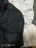 高梵黑金鵝絨服【雷總同款】機能4.0五格男女同款羽絨服 高定騎士黑XL 曬單實(shí)拍圖
