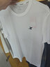 特步（XTEP）速干t恤男裝輕薄款冰絲短袖2026新款夏季透氣跑步健身T休閑運動(dòng)服 珍珠白 L (175) 曬單實(shí)拍圖