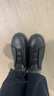 奧萊專(zhuān)柜秋冬男鞋一腳蹬休閑真皮板鞋百搭休閑鞋 黑色 43 拍小一碼 曬單實(shí)拍圖