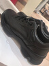 百麗厚底增高健步鞋男2026新款春季商場(chǎng)款時(shí)尚休閑運動(dòng)鞋9AE01AM6 黑色 42 曬單實(shí)拍圖
