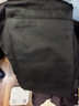 HLA海瀾之家休閑褲男窄腳褲子男秋季 黑色9K-HKCAW3J089A 34 175/88A 推薦143~150斤 曬單實(shí)拍圖