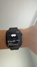 Apple/蘋(píng)果WatchS11智能手表GPS款46毫米亮黑色鋁金屬表殼黑色運動(dòng)型表帶M/L 曬單實(shí)拍圖