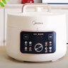 美的（Midea）電壓力鍋鴛鴦內膽家用雙膽多功能高壓鍋4升分格智能預約電燉鍋火鍋煲湯煮飯觸控電飯煲3-4-6人 【鴛鴦系列】創(chuàng  )意一鍋兩煮 4L 家庭容量 曬單實(shí)拍圖